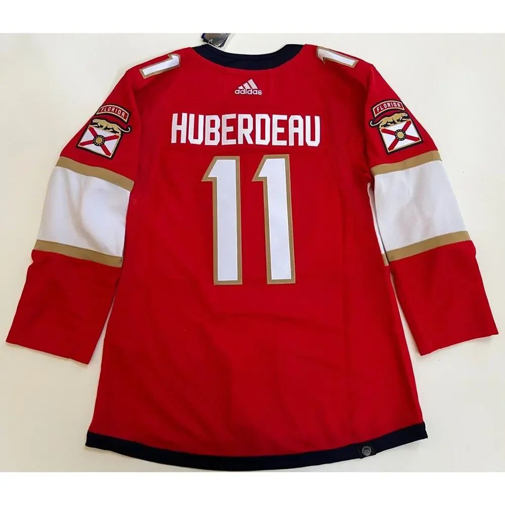 Adidas Florida Panthers Jonathan Huberdeau Jersey HB6672 Men's Size 44
